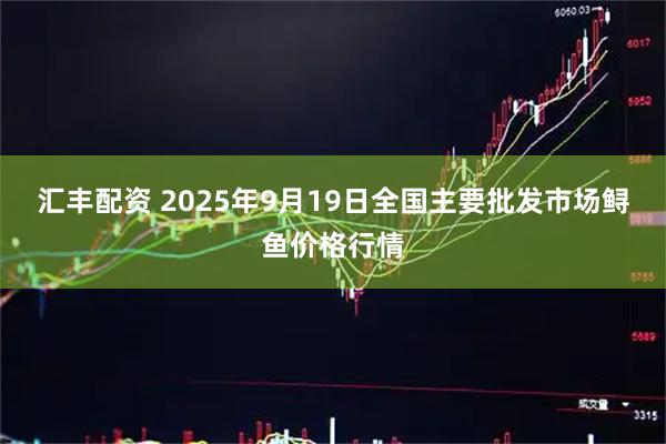 汇丰配资 2025年9月19日全国主要批发市场鲟鱼价格行情