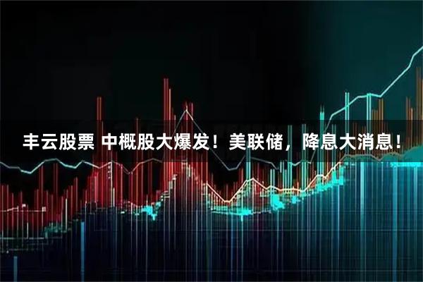 丰云股票 中概股大爆发！美联储，降息大消息！