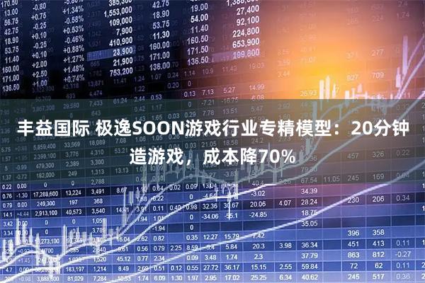丰益国际 极逸SOON游戏行业专精模型:20分钟造游戏,成本降70%